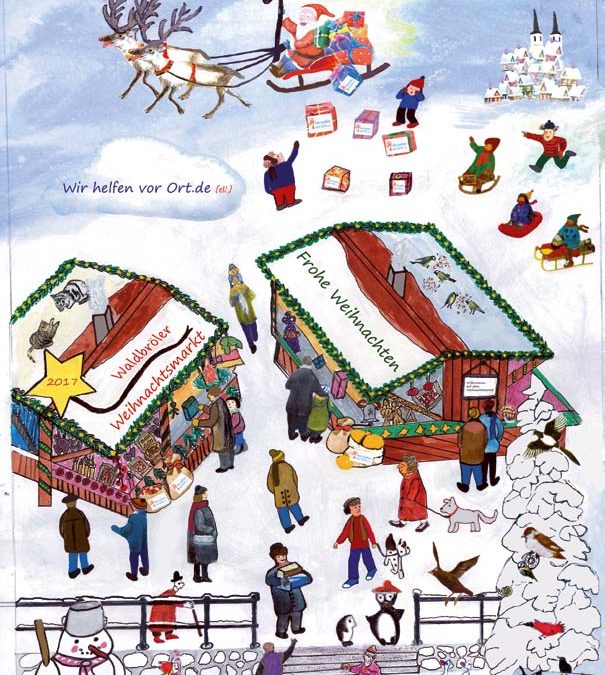 Für kleine Weihnachtsmarktbesucher
