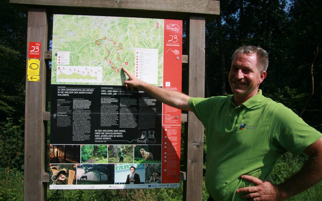 Unterwegs mit Wegemanager Wastl Roth-Seefrid